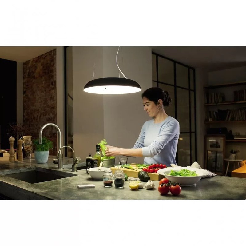 Lustra inteligenta Philips HUE Amaze Neagra,